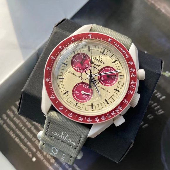 Swatch X Omega Bioceramic Watch⌚Planetary mission
